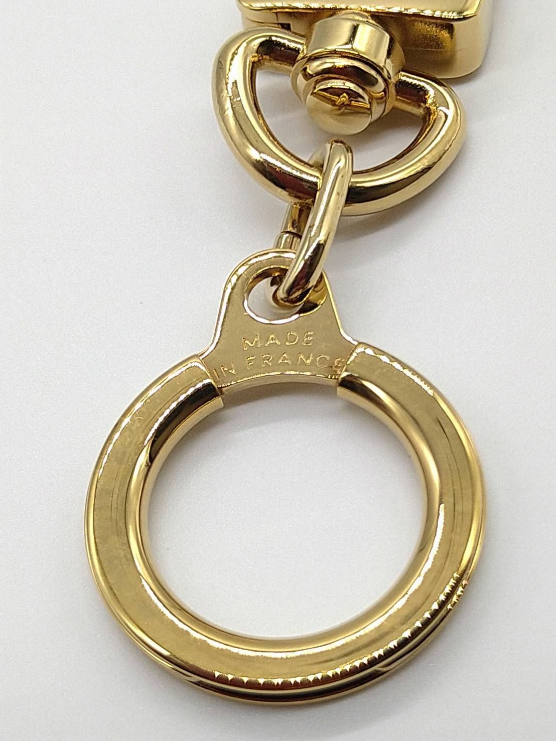 ヴィトン　アノクレ キーリング キーホルダー チャーム ゴールド M62694 美品 LOUIS VUITTON ルイヴィトン M62694 アノクレ キーリング