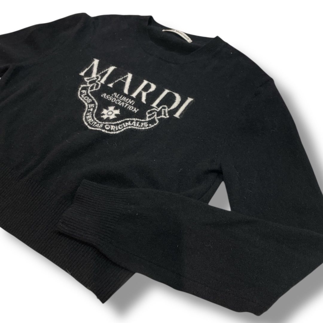 Mardi Mercredi グレー ケーブル編 ニット マルディメクルディ グレー