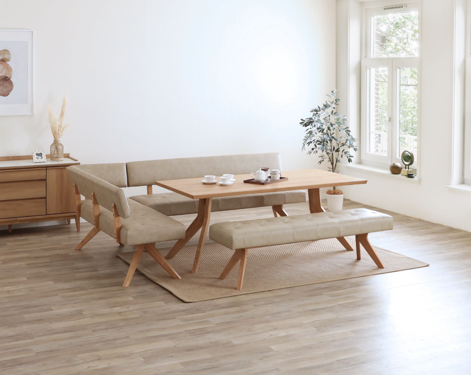 シギヤマ家具 LD セット ダイニングセット 150cm 4点セット シギヤマ家具 LD セット ダイニングセット 150cm 4点セット
