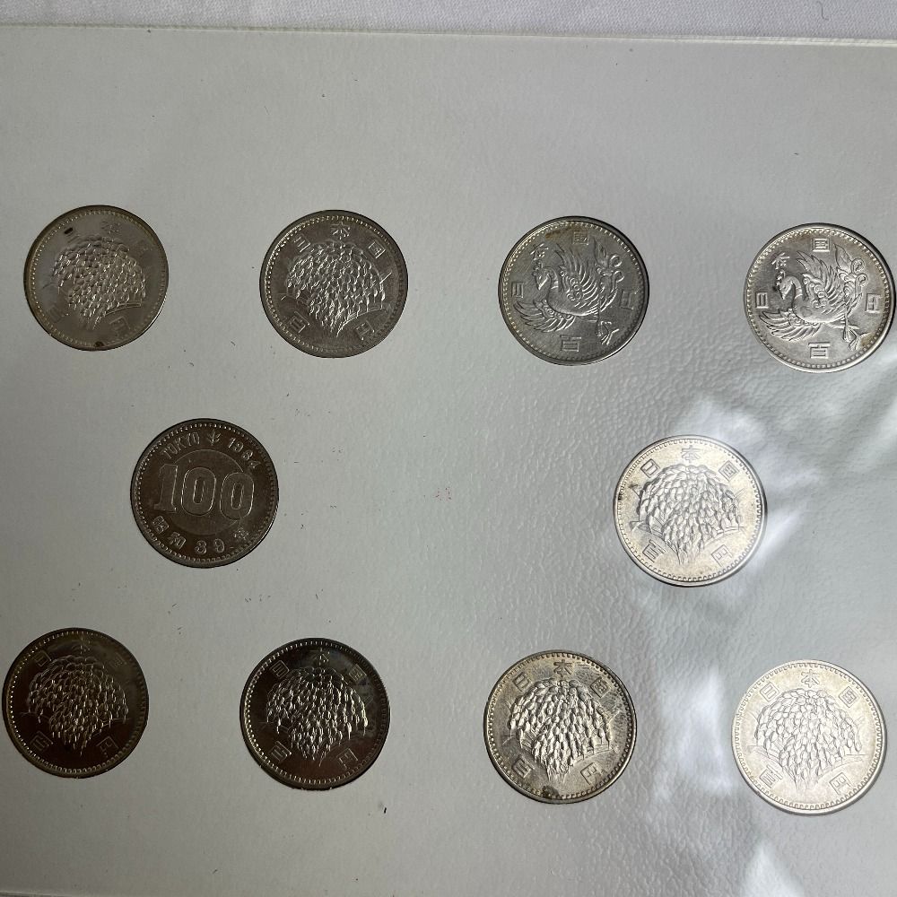 美品] 昭和現行100円銀貨セット (昭和32年~41年）【中古】 旧貨幣 銀貨 記念硬貨 - メルカリ