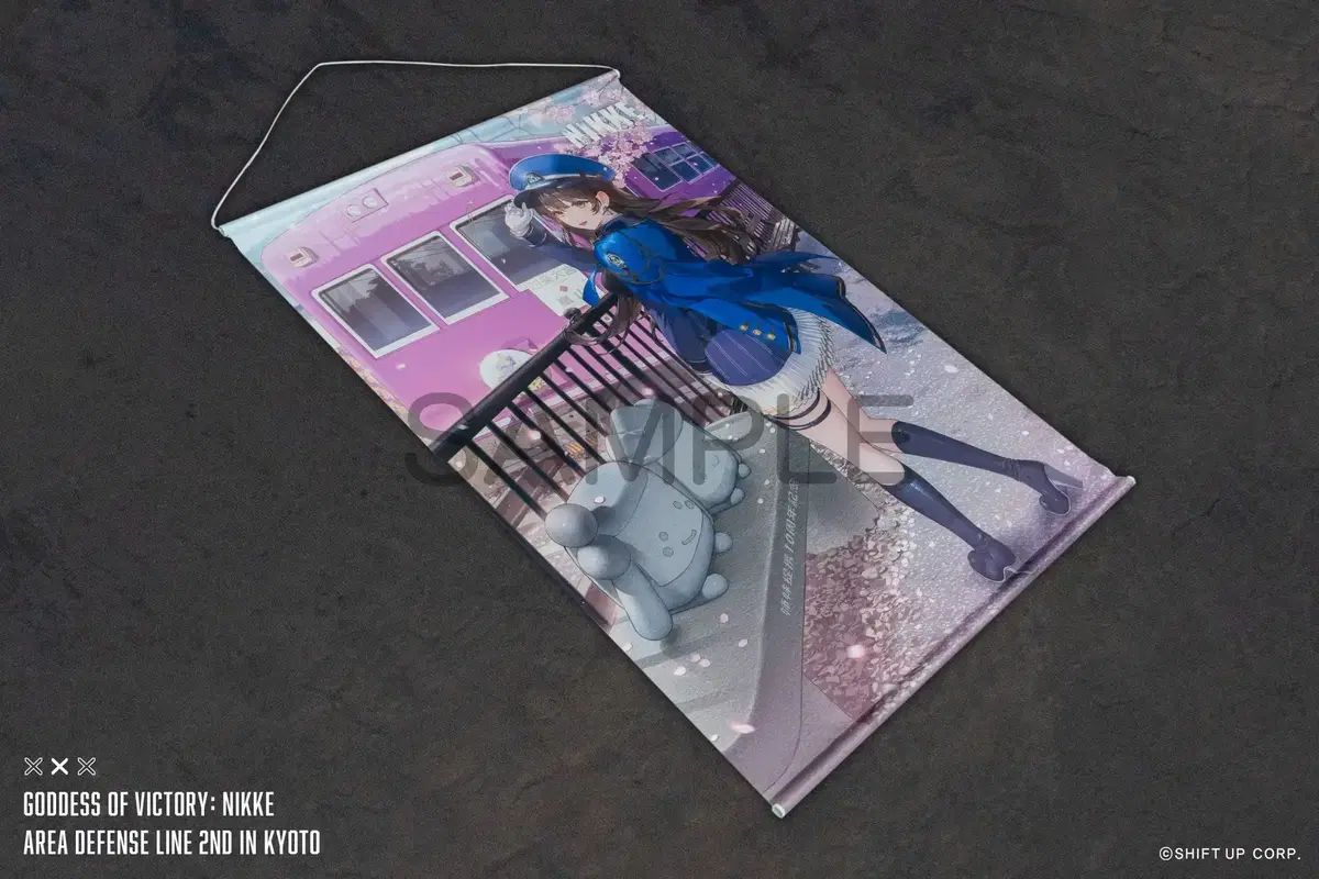 勝利の女神 NIKKE ニケ エリア防衛戦 ディーゼル タペストリー 販売