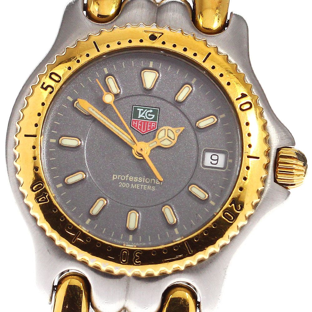 TAG HEUER】タグホイヤー セル WG1212-K0 デイト クォーツ ボーイズ - 時計