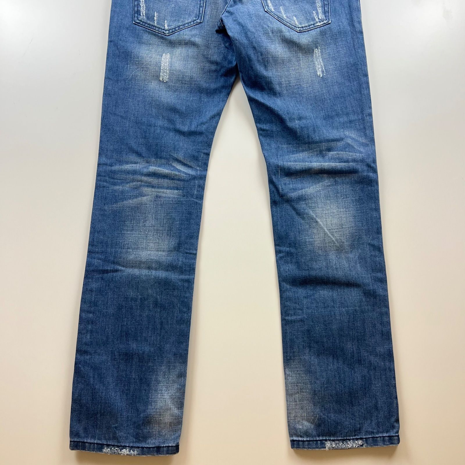 DOLCE&GABBANA D&G archive damaged denim pants 50 ドルチェアンド