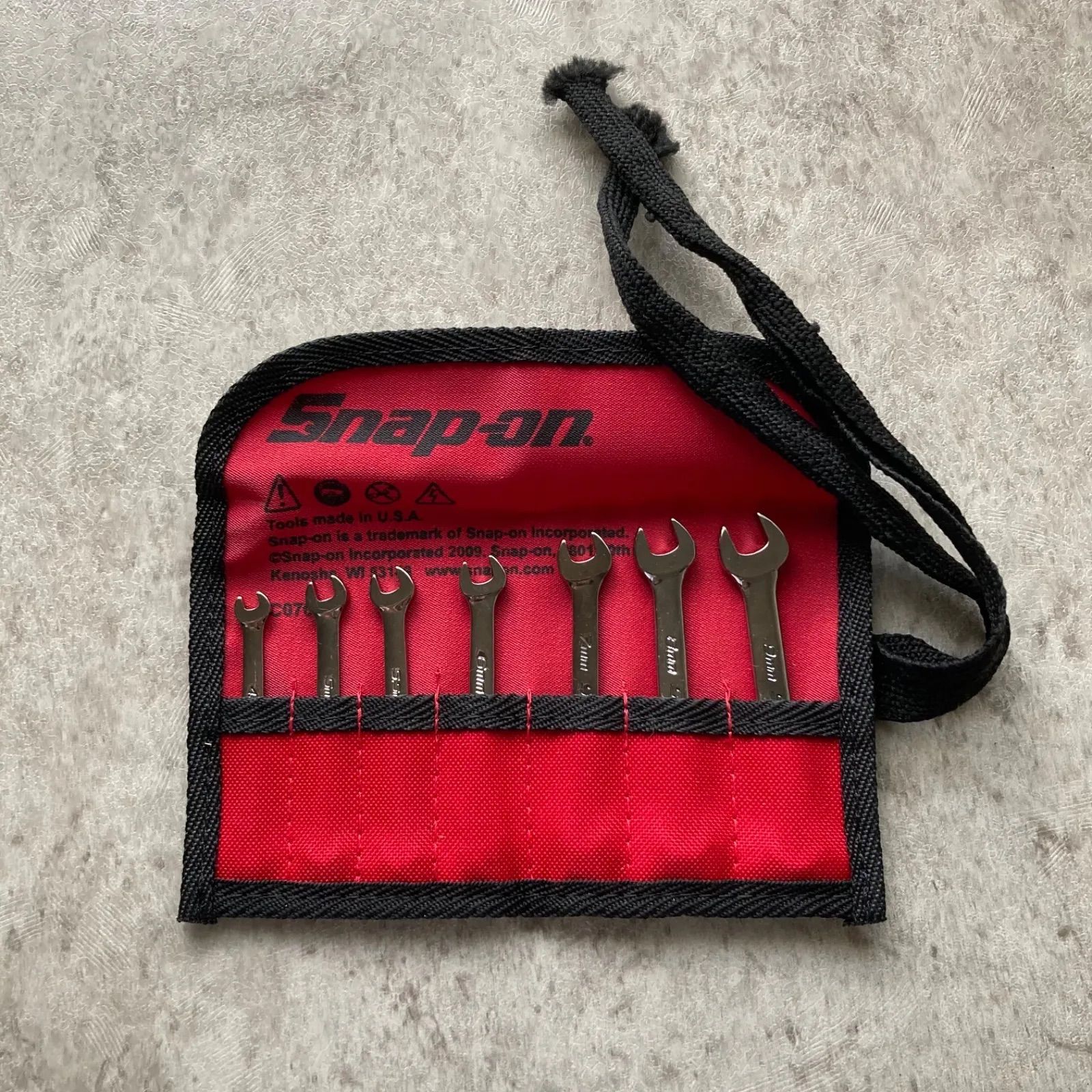 Snap-on スナップオン フランクドライブ コンビネーション ミゼット レンチ 6角 セット OXIM707SBK