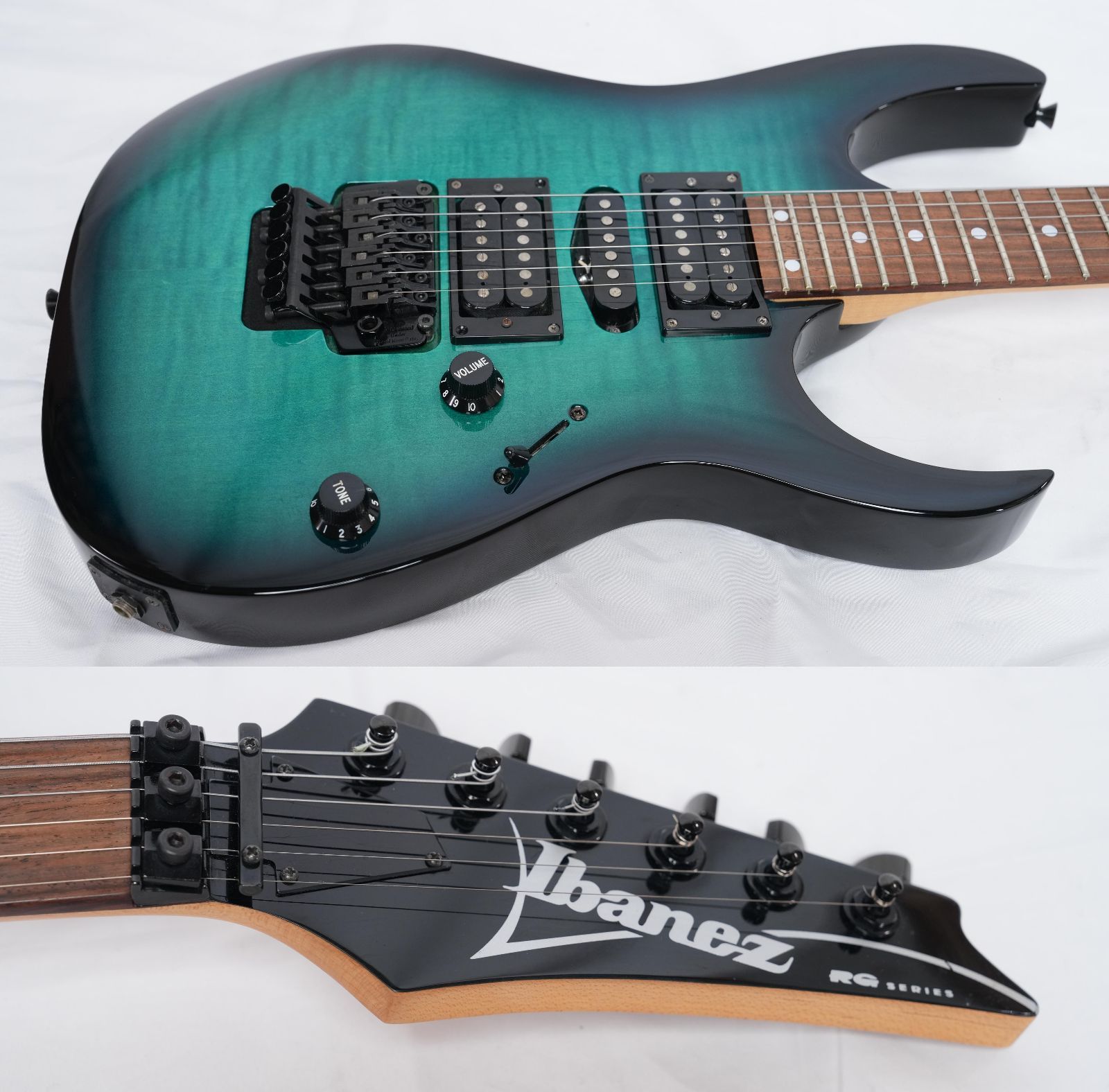 ☆Ibanez☆RG380 TTS (Transparent Turquoise Sunburst) 美品