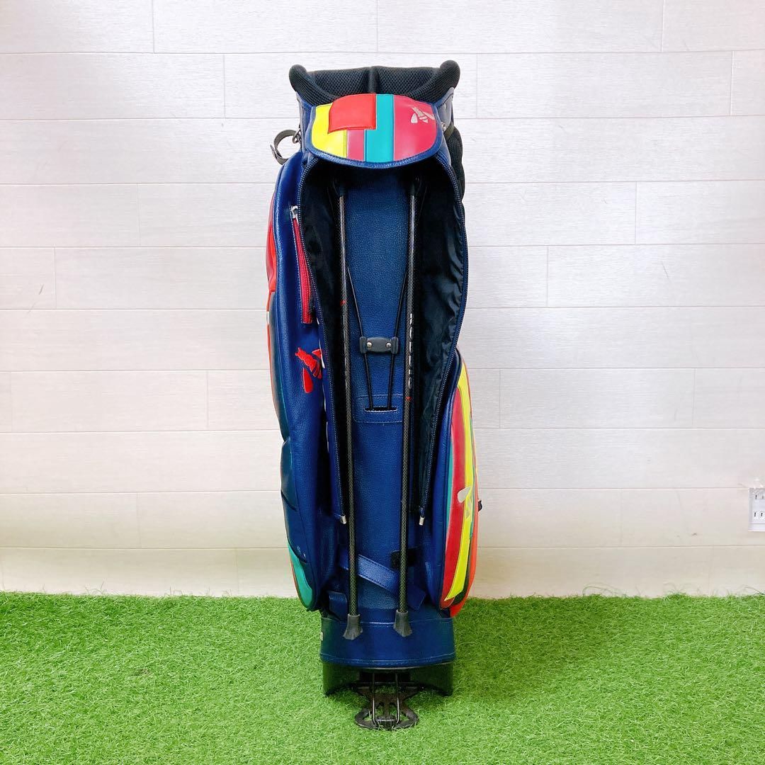 1.ロッディオ ゴルフクラブケース キャディーバッグ スタンド式 希少