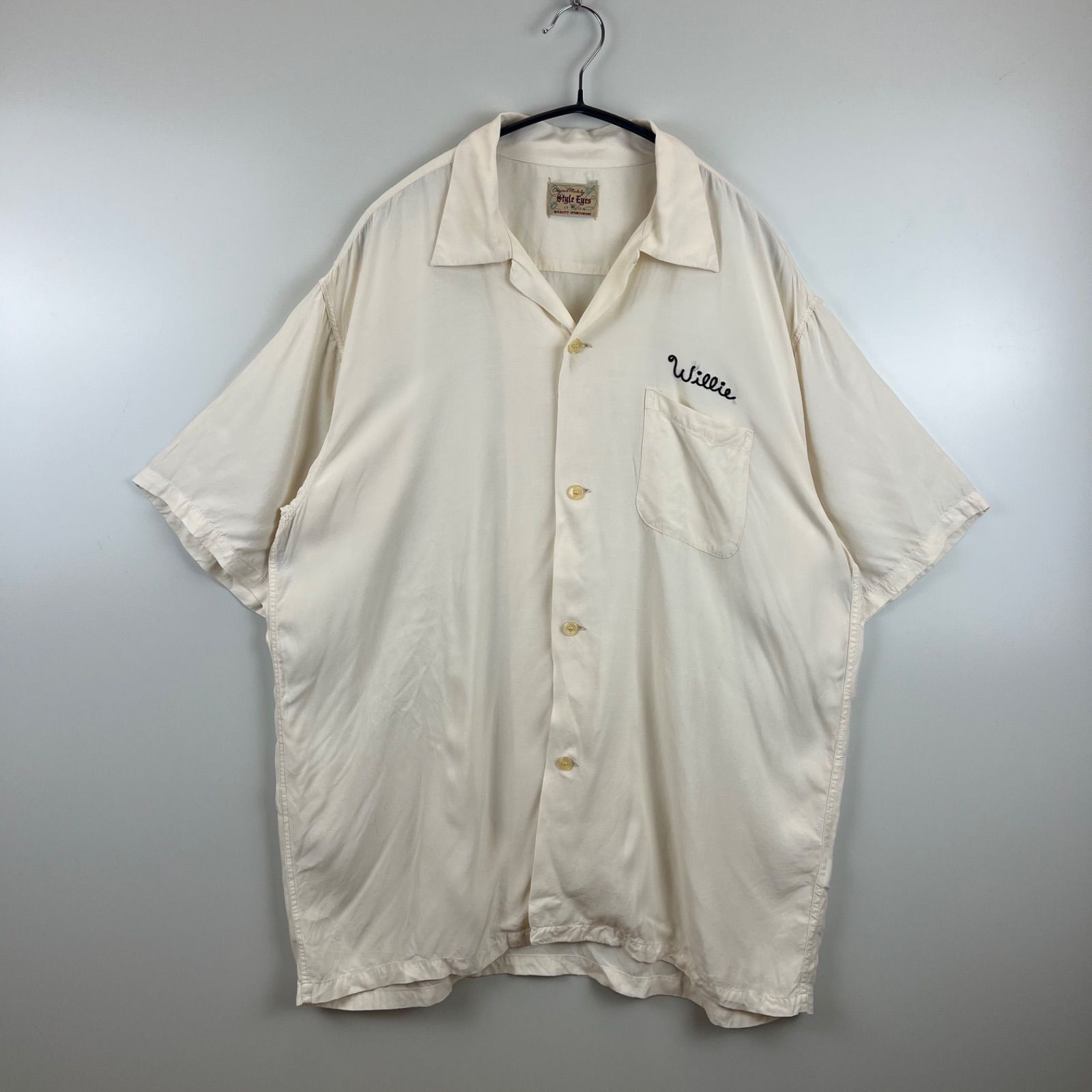STYLE EYES S/S RAYON BOWLING SHIRT XL SE37555 スタイルアイズ