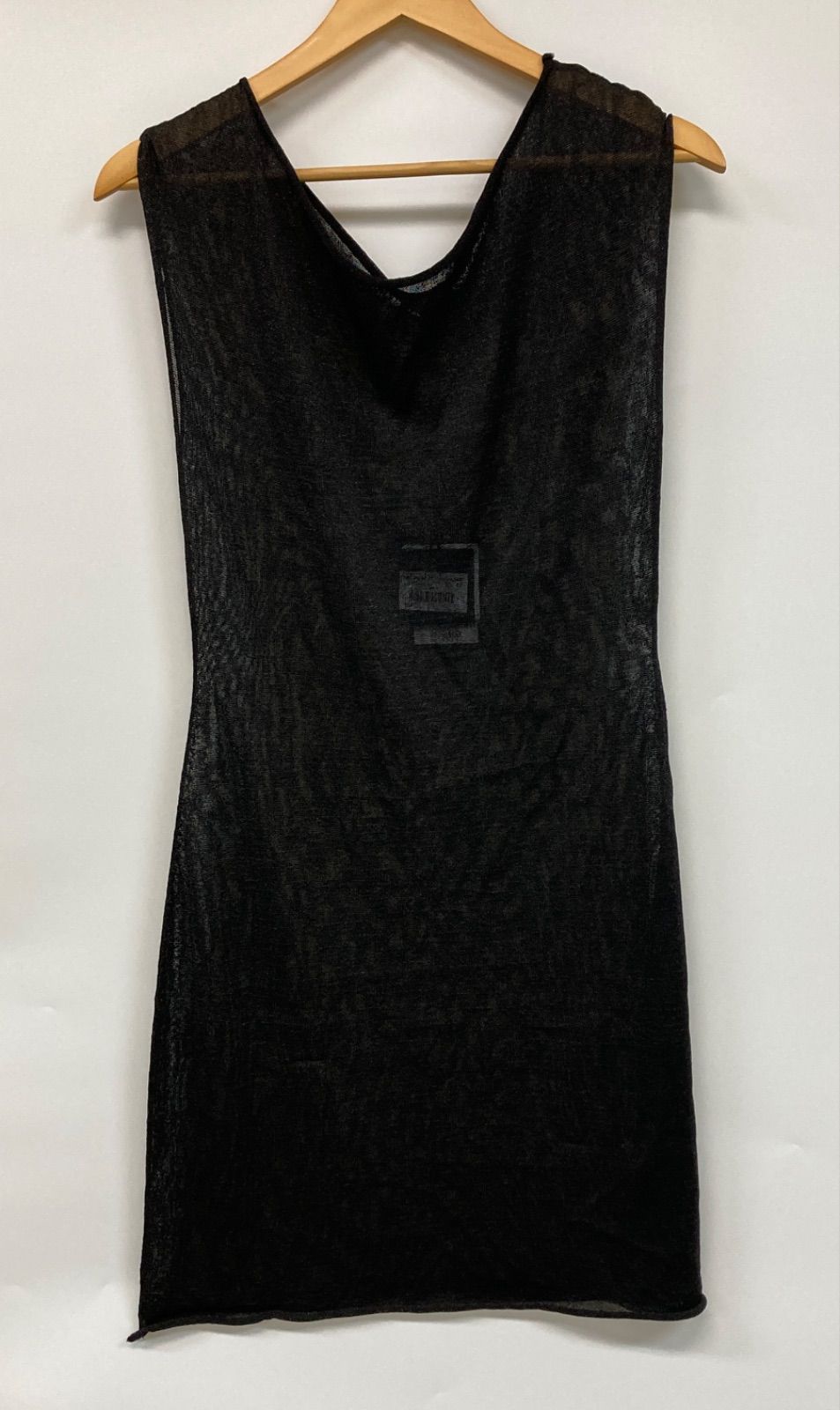 saran pachini サランパチー二 ワンピース ノースリーブ カジュアル ブラック レディース 00サイズ CT1781