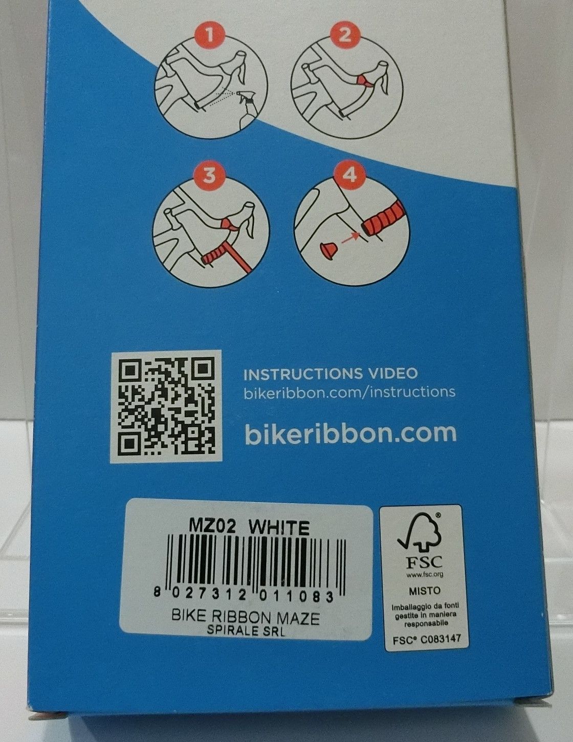 BIKERIBBON ( バイクリボン ) バーテープ メイズ ホワイト