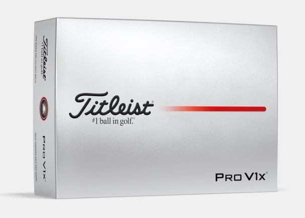 タイトリスト Pro V1x ホワイト ダブルナンバー 1ダース