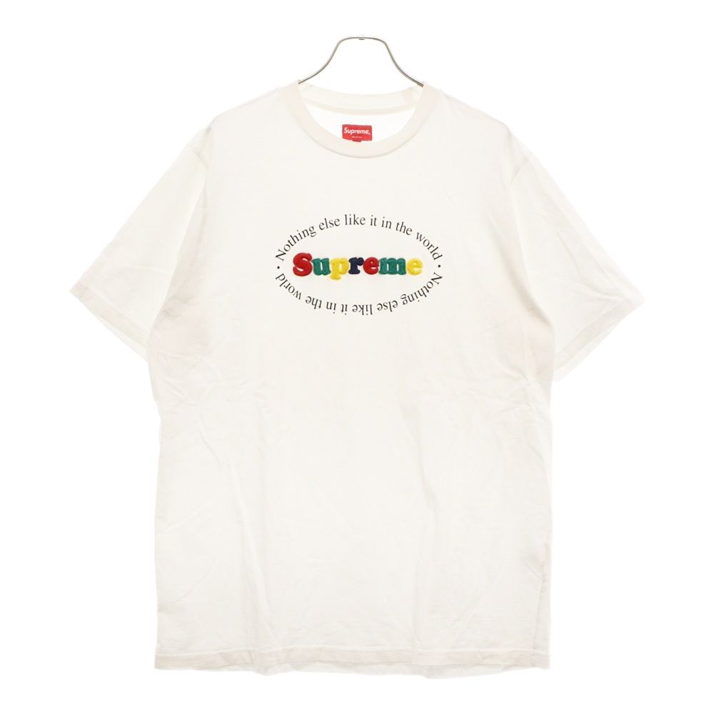SUPREME (シュプリーム) 20SS NOTHING ELSE S/S TEE ナッシングエルス ワッペン クルーネック半袖Tシャツカットソー ホワイト