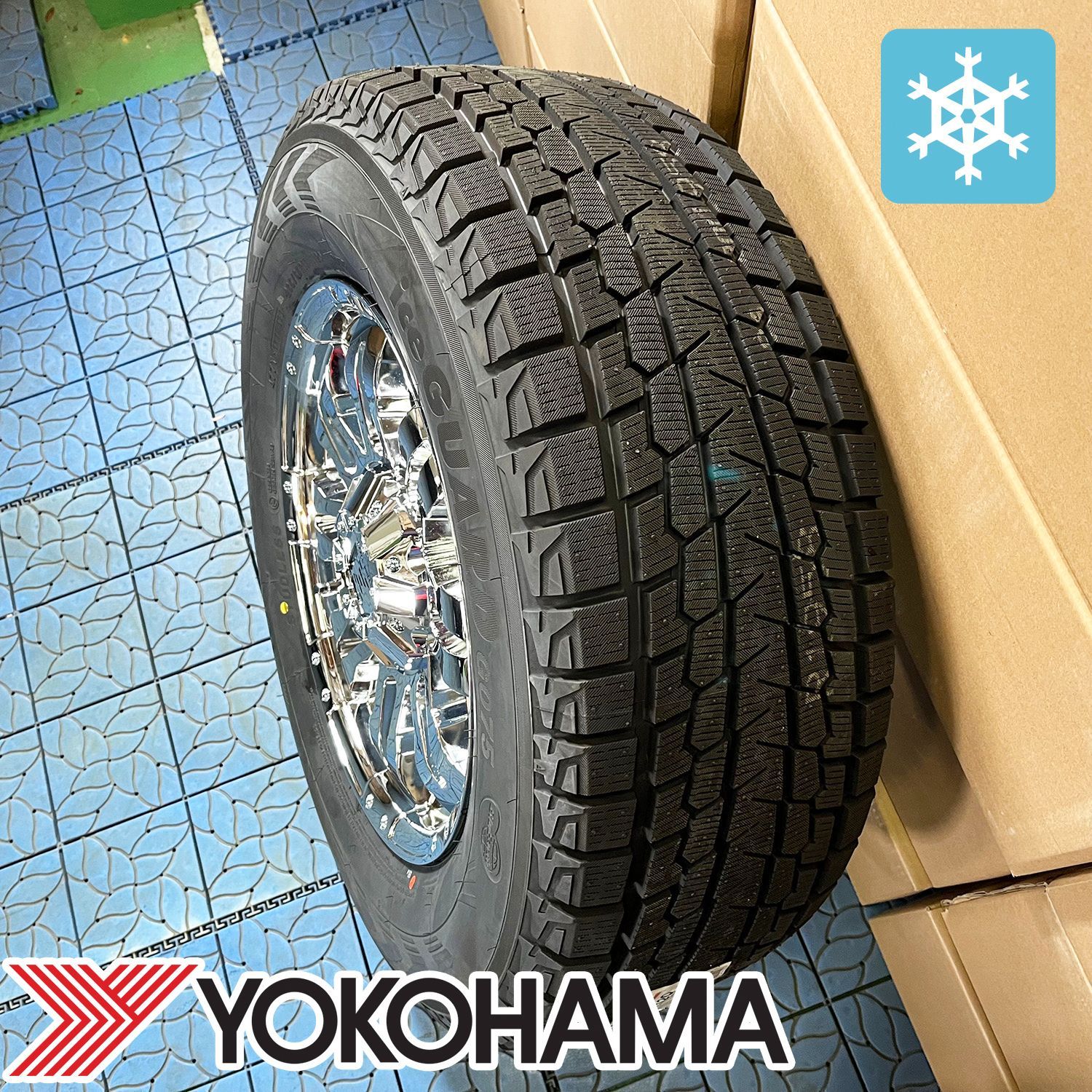 【最終値下げ】ヨコハマアイスガードG075 265/70 R17ラングラー iceGUARD 国産スタッドレス JEEP JK JL ラングラー ヨコハマ