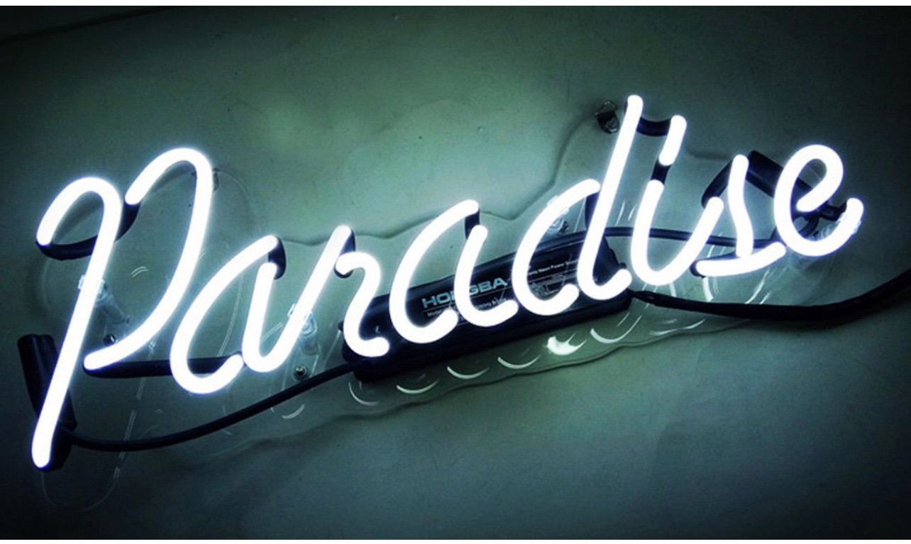 ネオンサイン paradise NEON ネオン管 オーダーメイド 英文字 ネオンサイン paradise NEON ネオン管 オーダーメイド 英文字 - メルカリ
