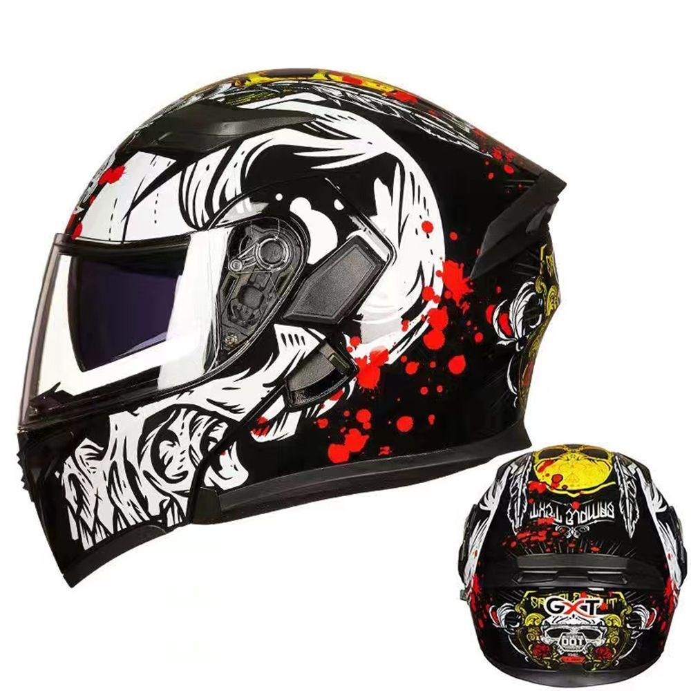 フルフェイスヘルメット GXT 902システムヘルメット バイクヘルメットNO：7