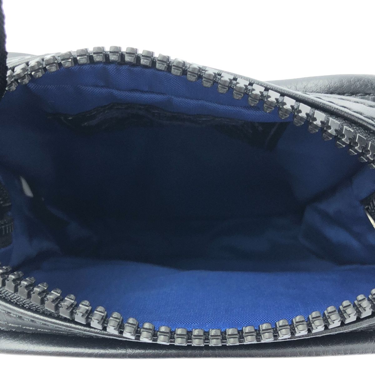 美品】 DIESEL / ディーゼル | レザー ナイロン ロゴ ショルダーバッグ 