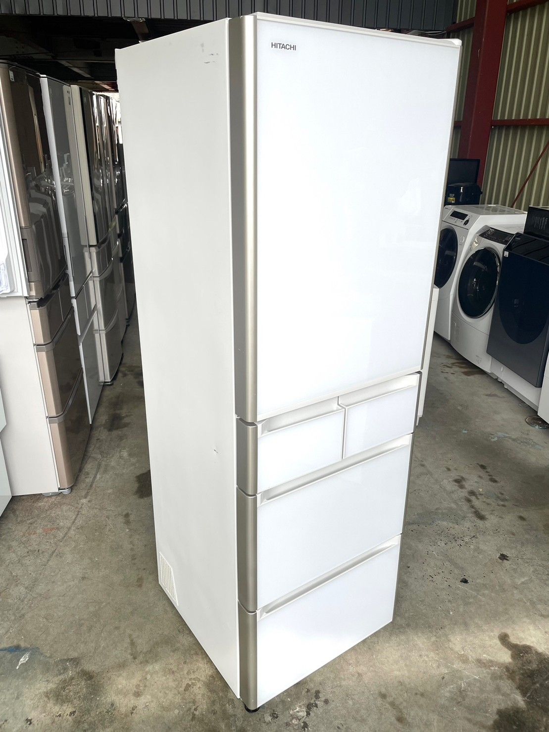 ヒタチ 5ドア冷蔵庫 R-S4000H 2018年製 ４０１L - 冷蔵庫