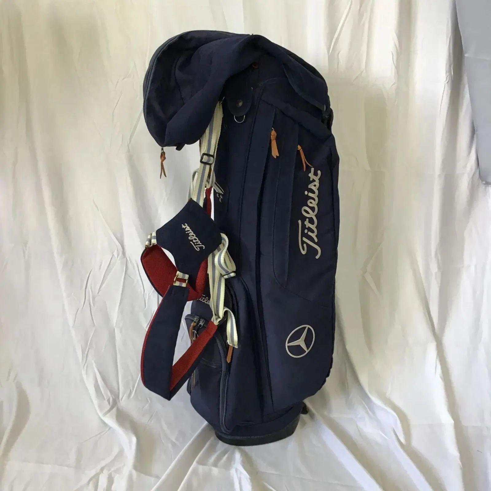 Titleist Mercedes-Benz カートバッグ Titleist メルセデスベンツコラボ スタンド式キャディバッグ