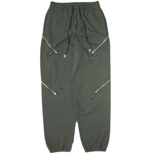 ROTOL ロトル 24AW TRANSFORM SWEAT PANTS トランスフォームスウェットパンツ R24WPEM27 2 BLACK イージー ジップ 裏毛 ボトムス g21930