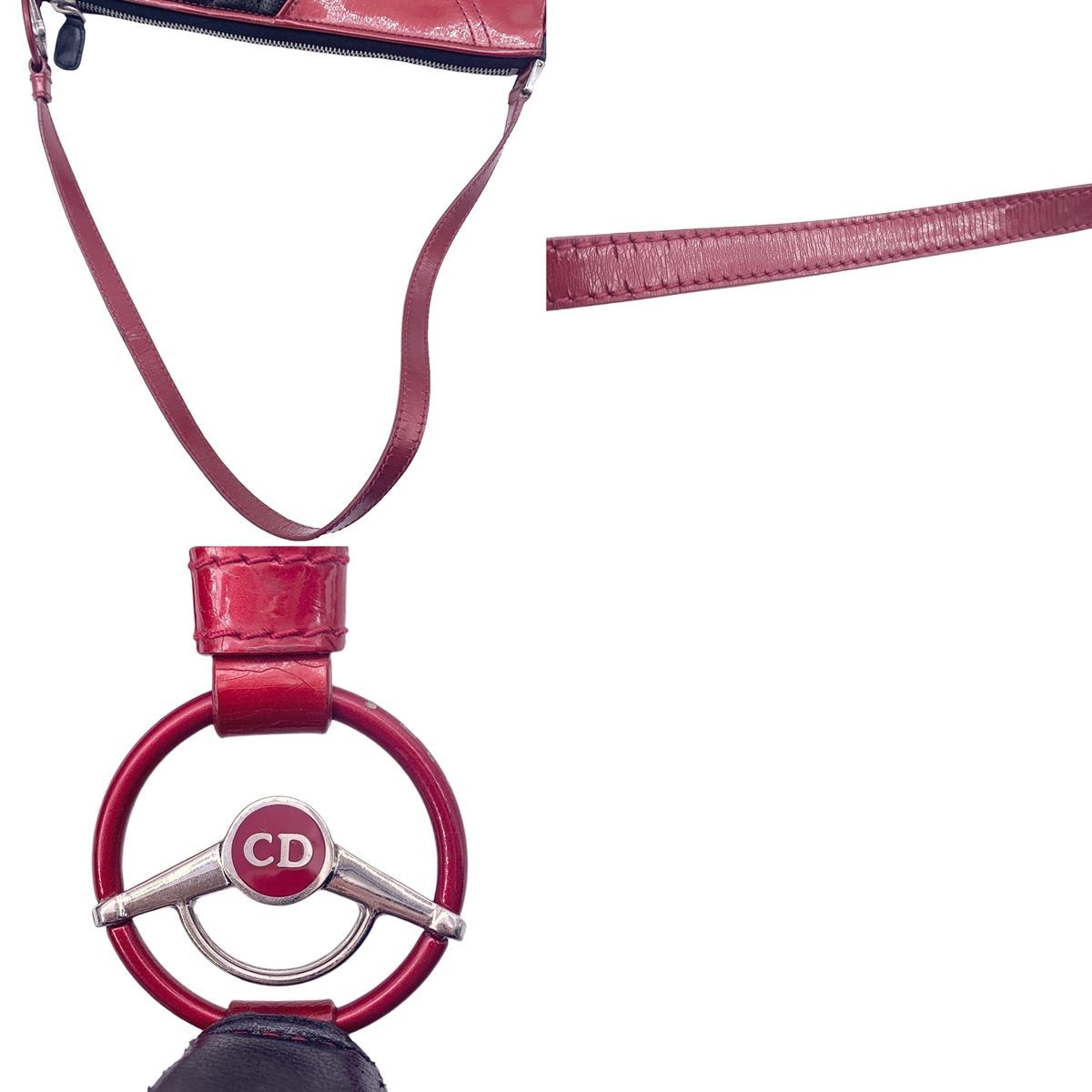 中古】 Christian Dior ディオール ワンショルダー サドルバッグ 中古】 Christian Dior ディオール ワンショルダー サドルバッグ
