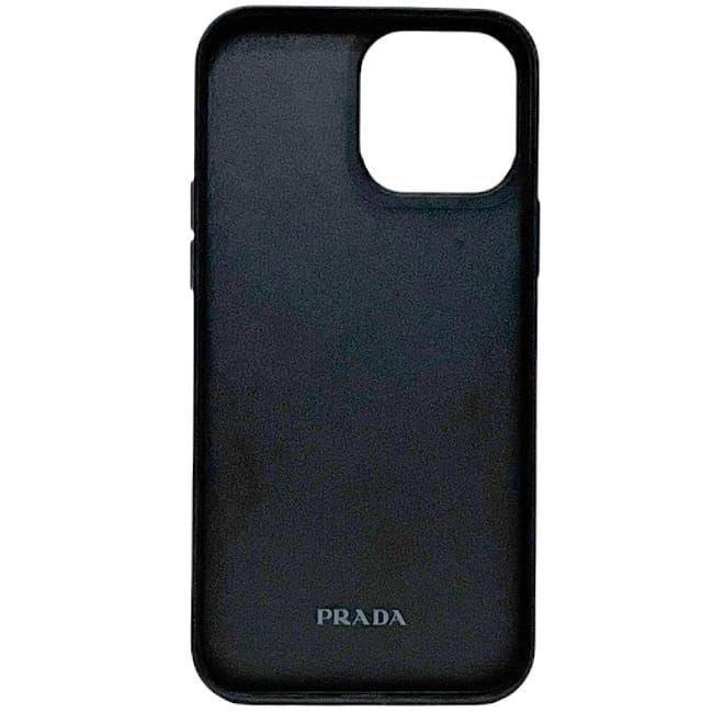 力強い プラダ iPhone 14 Pro MAX ケース ネイビー ブラック