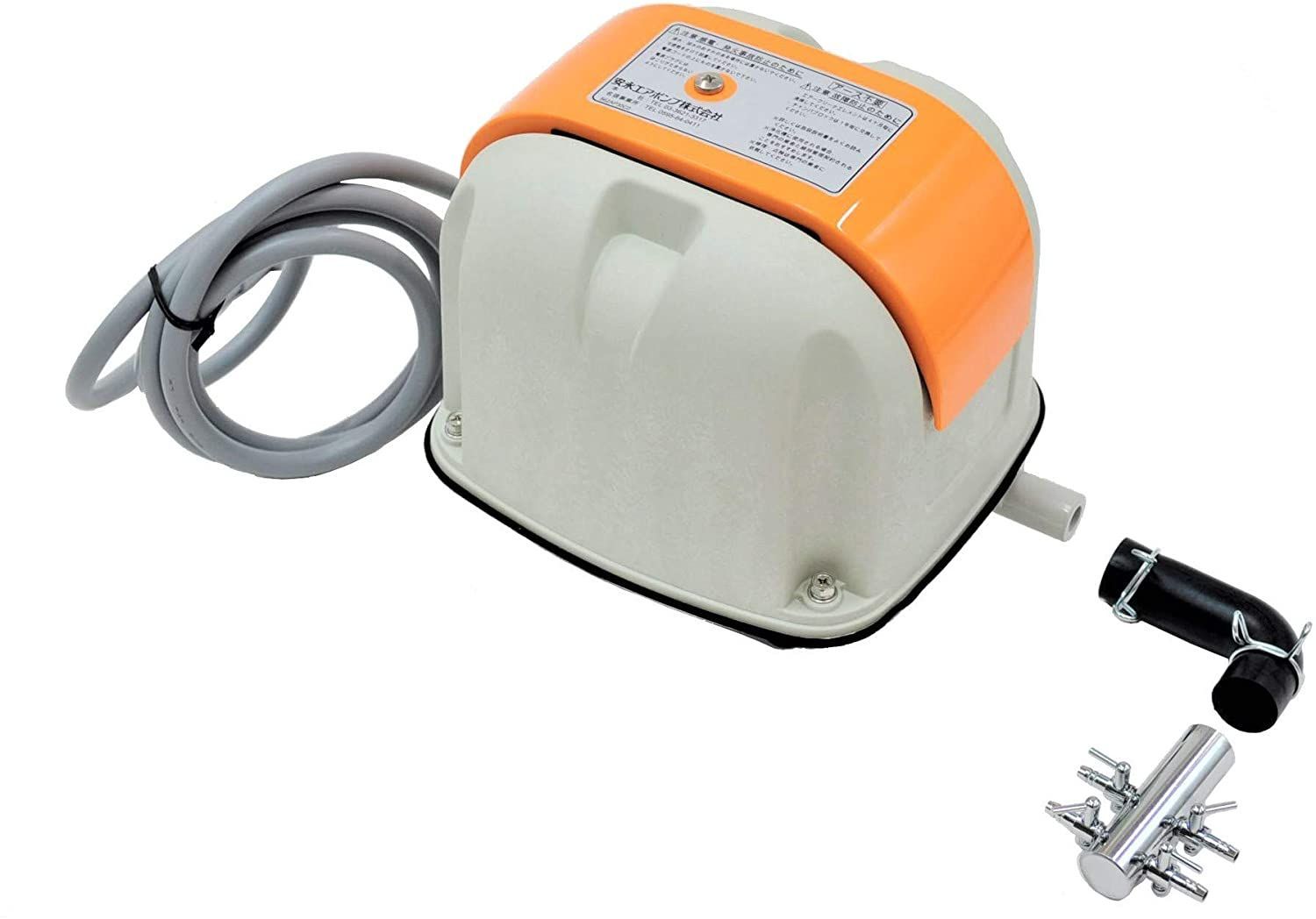 電磁式エアーポンプ ap-40p 八連風量調節分岐管付き Amazon.co.jp: AP