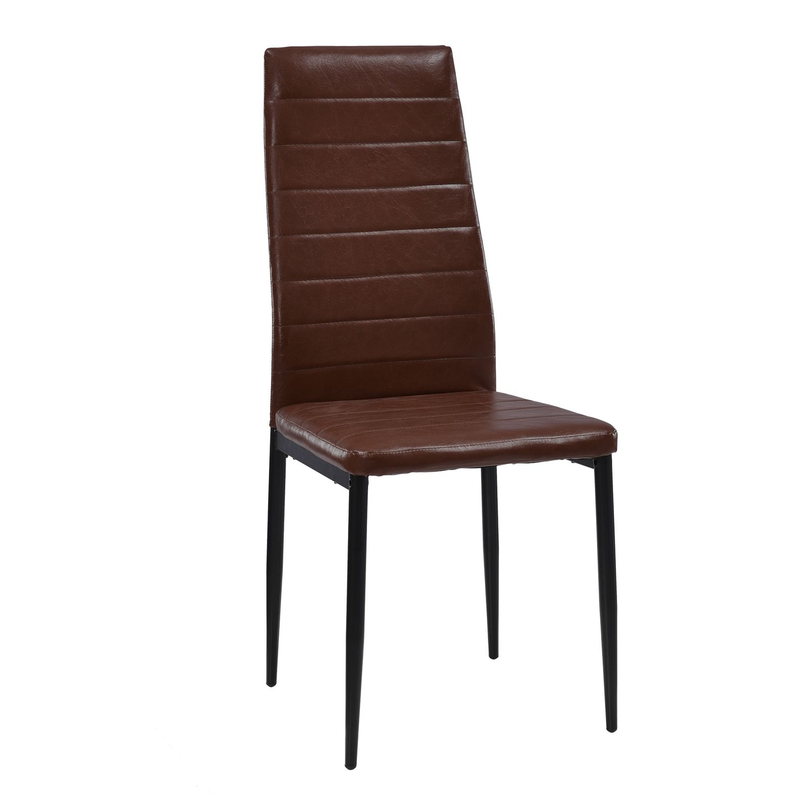 【ダークブラウン 4脚】ダイニングチェア 椅子 イス レザー 食卓椅子 レトロ 4脚】【ダークブラウン】ダイニングチェア 椅子 イス レザー
