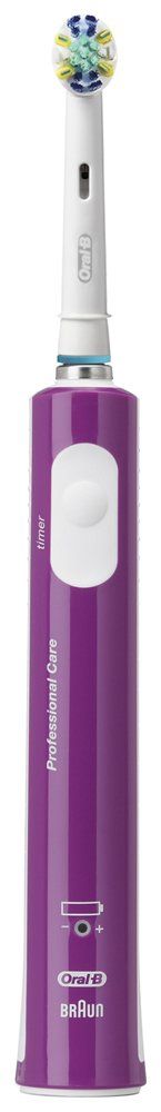ブラウン オーラルB 電動歯ブラシ プロフェッショナルケア 450 1モードタイプ 歯垢を最大99.7 除去 プラムピンク D165231PKQ