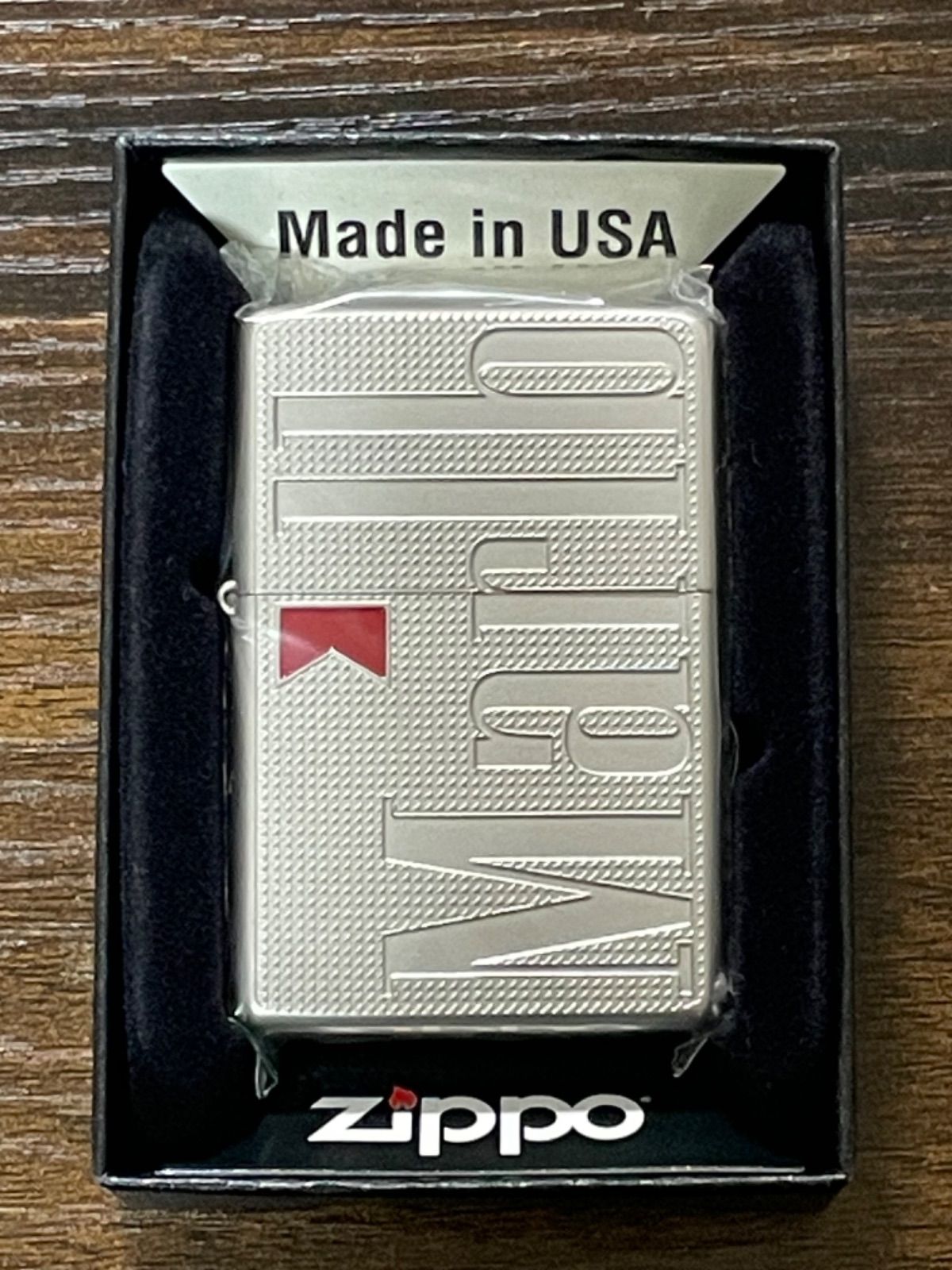 メンズ新品未使用　マルボロ　ジッポ　2001 アウトドアギア　当選書付き　zippo