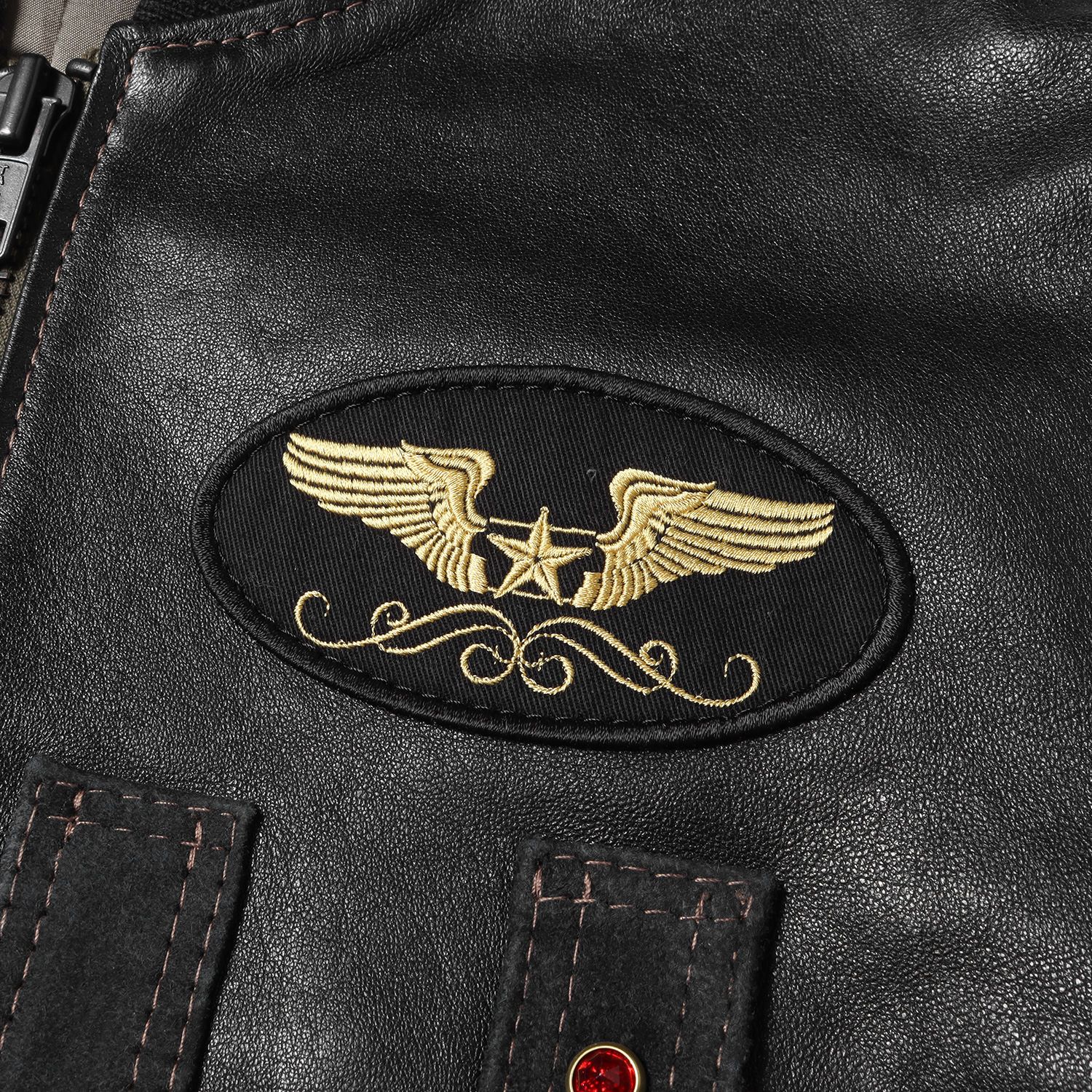 HARD BIRD ラムレザージャケット(MA-1タイプ)