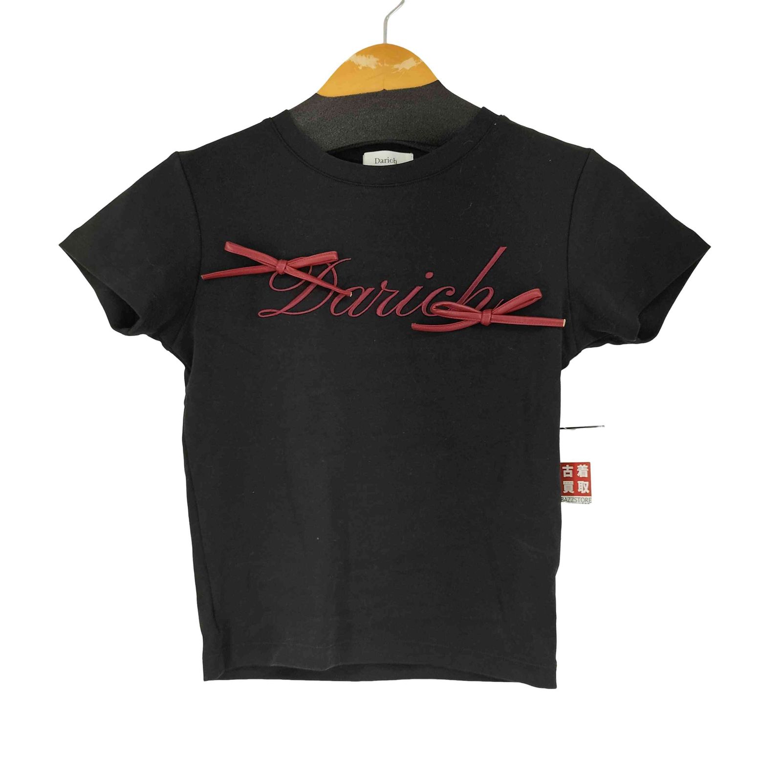 ダーリッチ Darich リボンロゴTシャツ レディース FREE - メルカリ ダーリッチ Darich リボンロゴTシャツ レディース FREE - メルカリ