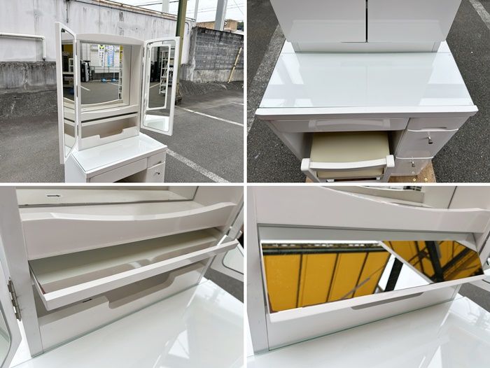 三面鏡ドレッサー