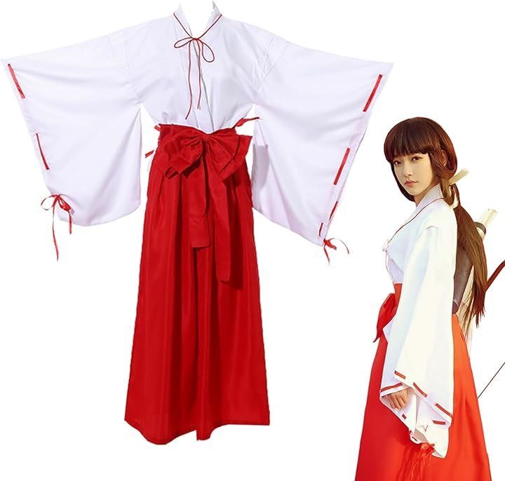 sac taske 巫女 コスプレ 衣装 和服 袴 和装 巫女服 仮装 コスチューム