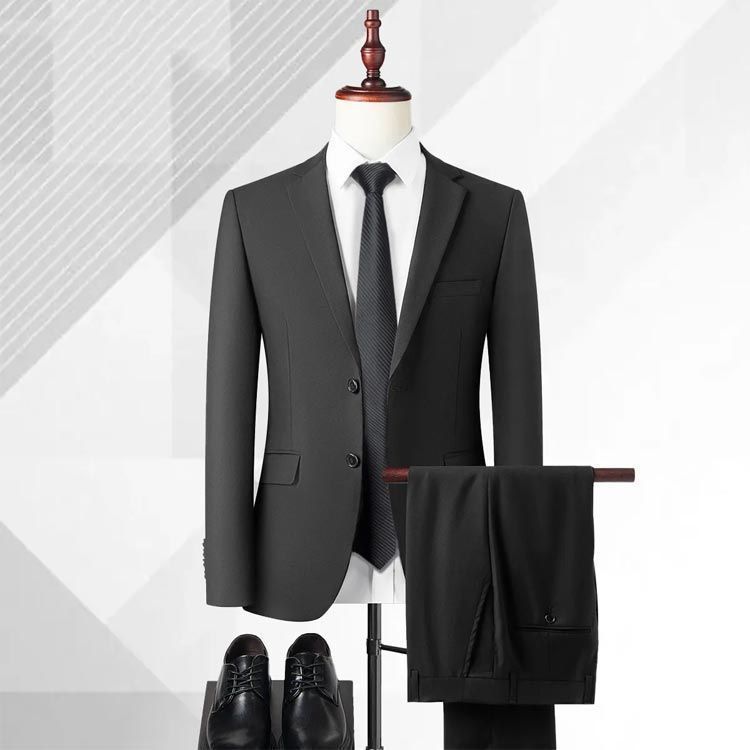 メンズスーツ 就職スーツ ビジネススーツ スーツ 1つボタン 礼服 紳士服 スリムスーツ セットアップ 上下セット セットアップスーツ 2つボタン 男 結婚式 パーティー ビジネス スーツ スーツ cjfj143742