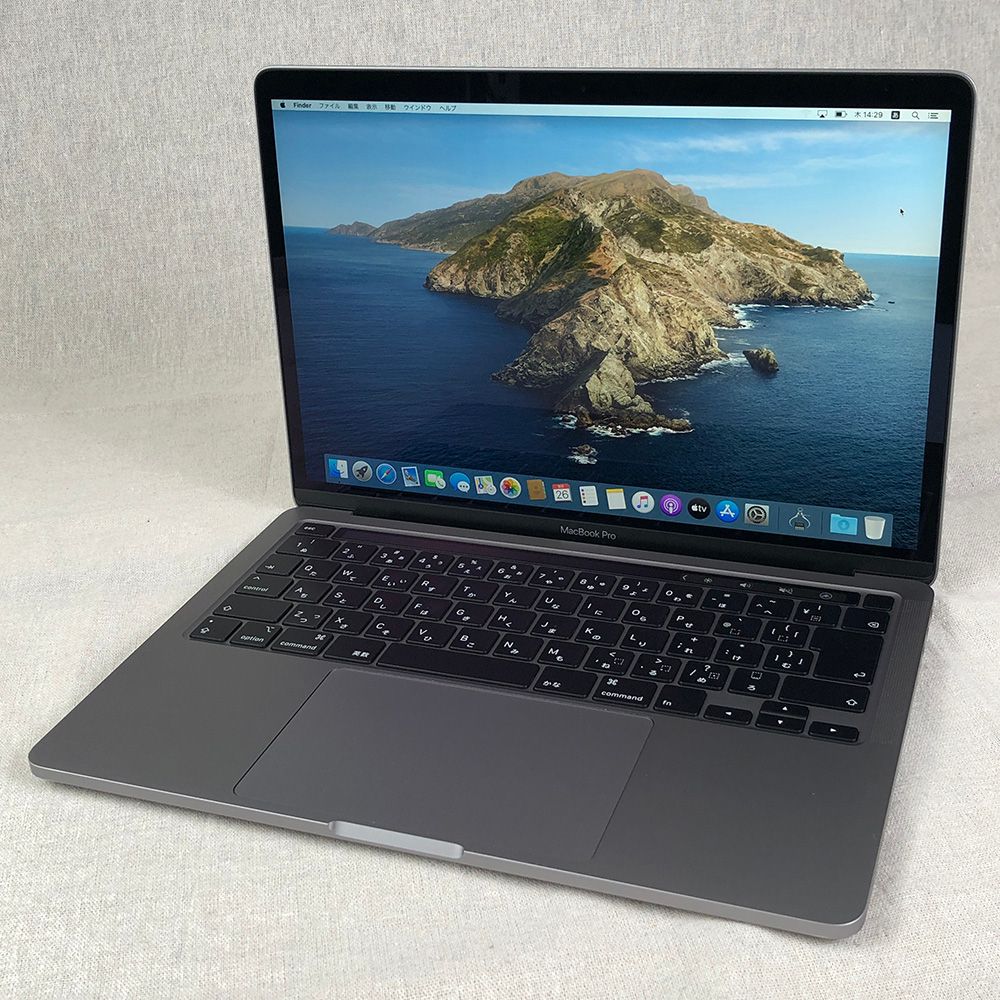 ジャンク品・本体のみApple MacBook Pro (13インチ， 2020， Thunderbolt 3ポート x 4)【i5・16GB・512GB】画面表示異常 A2251 EMC3348/LT-JUNK-241418（244788）