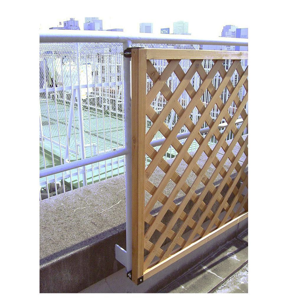 フェンス壁面用固定金具 リング型