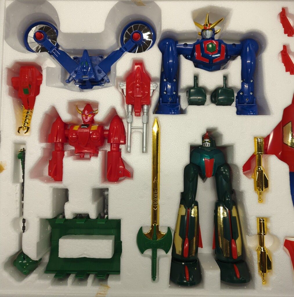 ゲッターロボ號」スーパー合体・スーパーゲッターロボ號（中古・当時