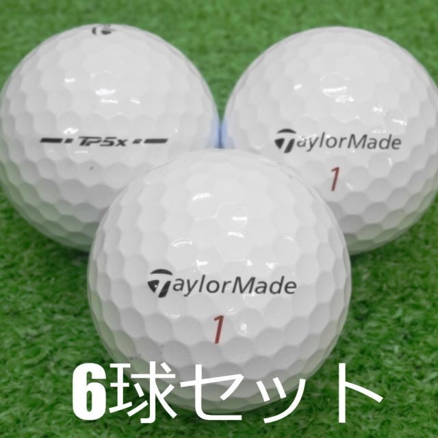 ＜SALE＞ゴルフボール　ロストボール　テーラーメイド　TP5 / TP5X '21
