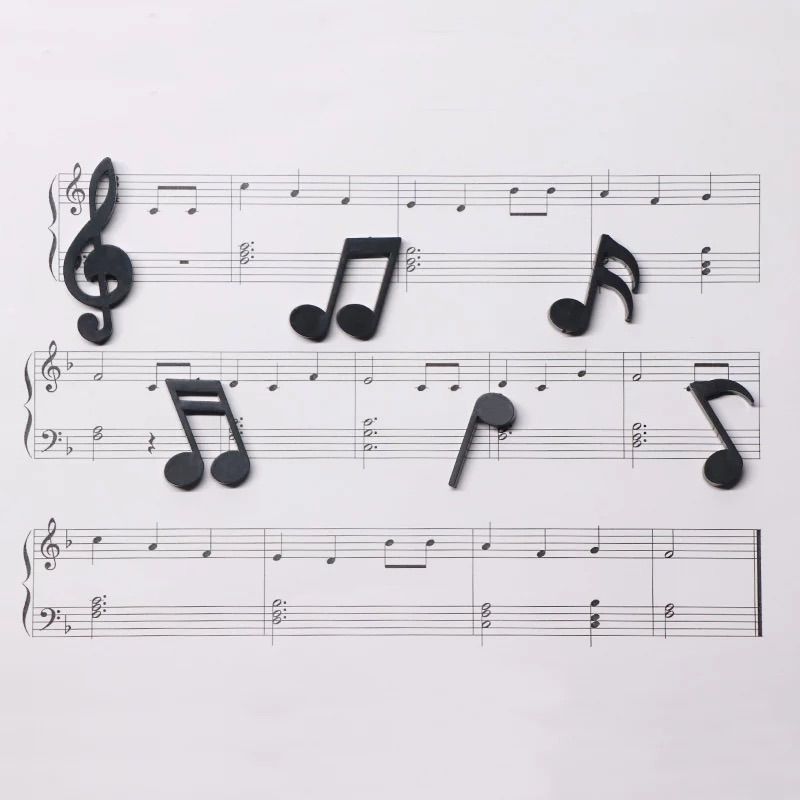 A29.mimikids♡ハンドメイド 音符 ピアノ 白黒 モノクロ ヘアゴム A29.mimikids♡ハンドメイド 音符 ピアノ 白黒 モノクロ ヘアゴム