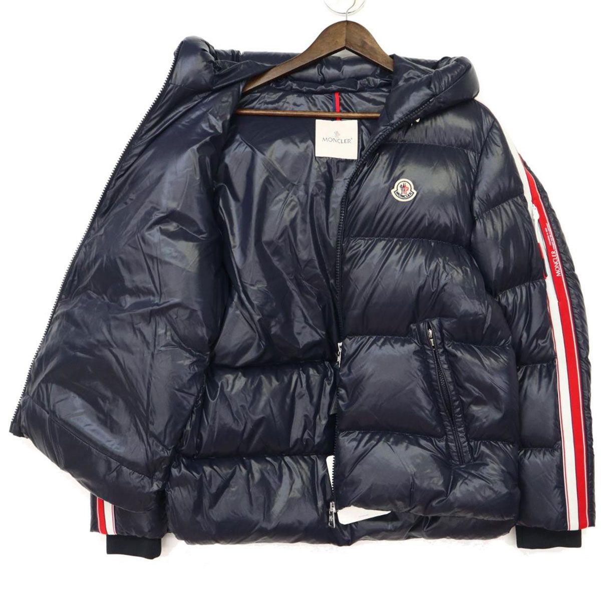 モンクレール DINCER ディンサー ダウンジャケット 1A000 90 68950 メンズ ネイビー MONCLER【中古】 【アパレル・小物】