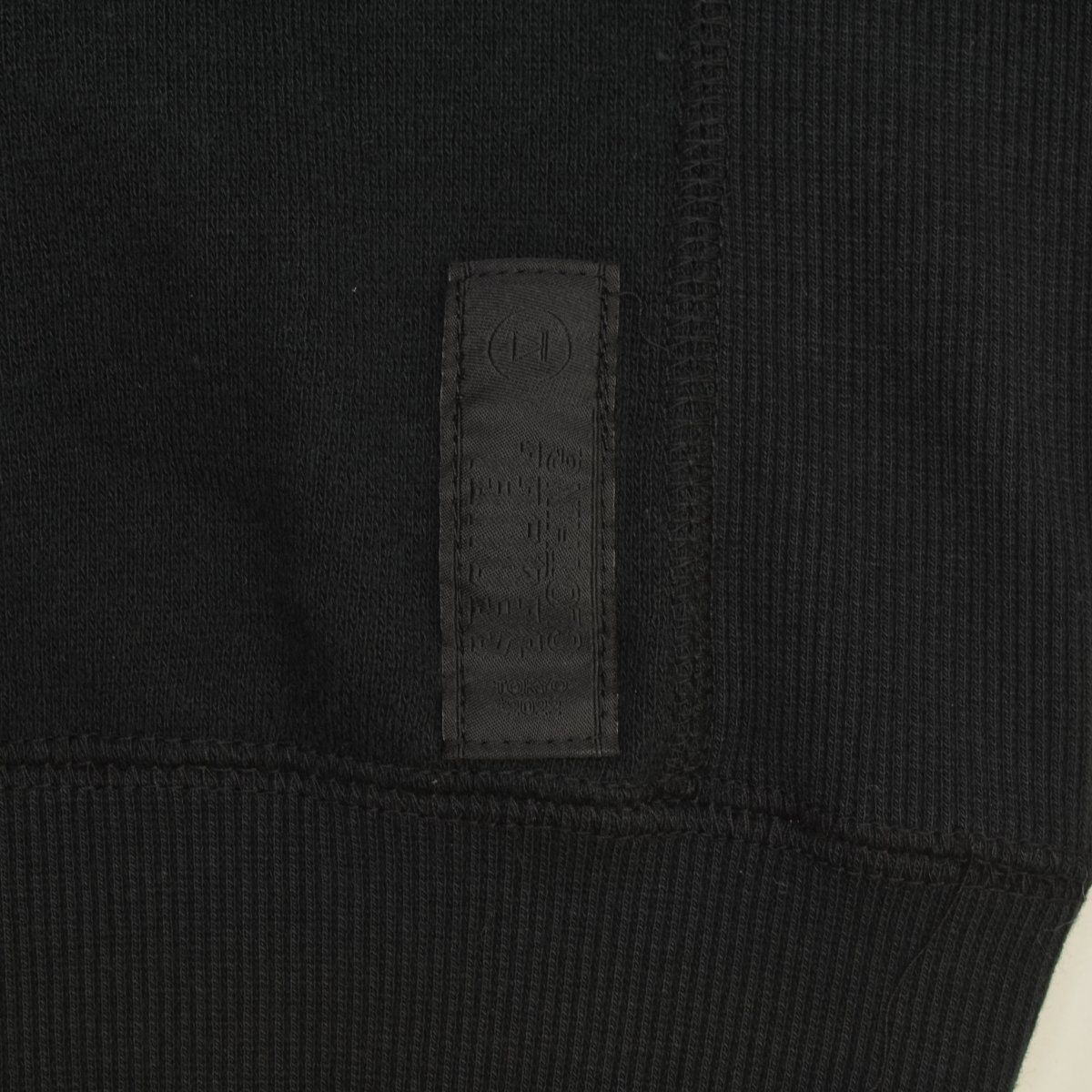 SEQUEL×fragmentdesign】SQ-22SS-HD-01 ZIP HOODIE BLACKジップアップ 