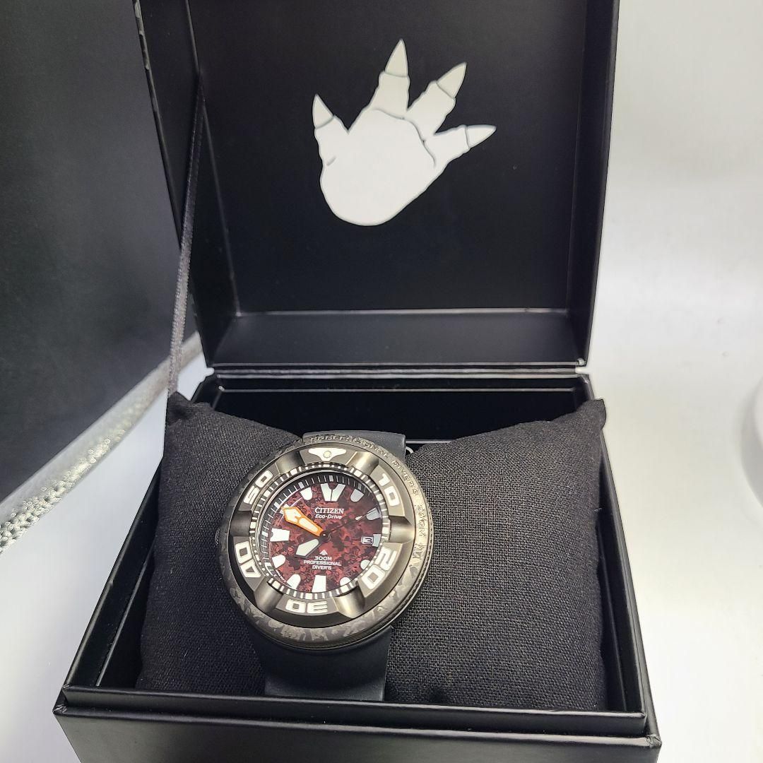 【未使用品】CITIZEN　PROMASTER　ゴジラコラボ　限定品　腕時計 未使用品】CITIZEN PROMASTER ゴジラコラボ 限定品 腕時計