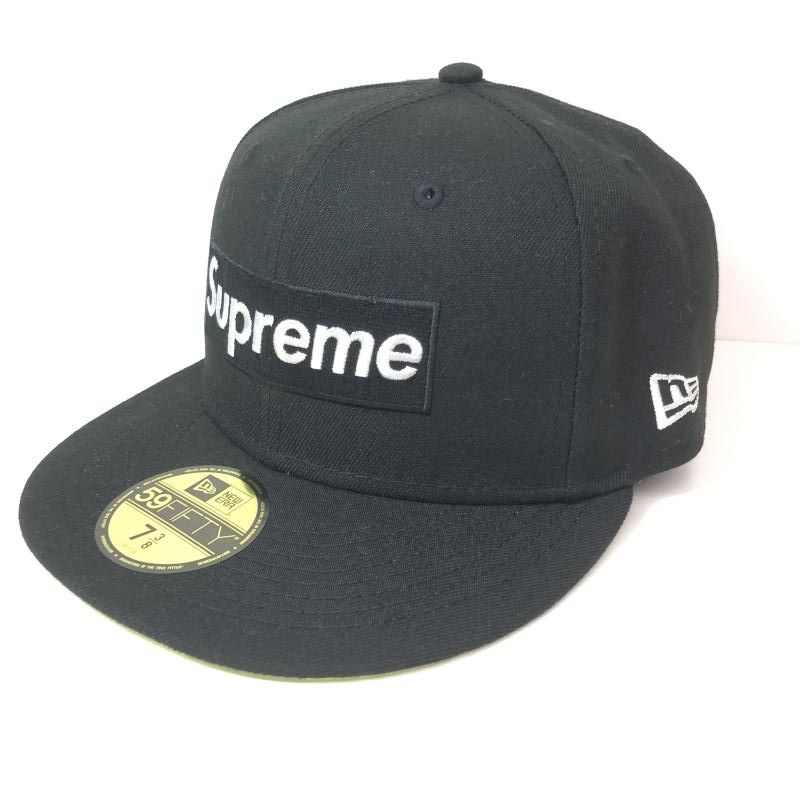 ニューエラ×シュプリーム 未開封 24ss Supreme Box Logo Mesh Back New Era Black 7 5/8
