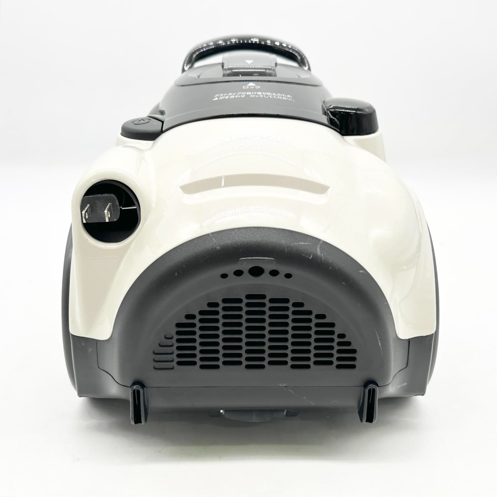 シャープ 掃除機 EC-CT12-C サイクロン キャニスター コード式 パワフル 吸込仕事率 450W お手入れ簡単 ベージュ ○1335 WWW_KANDAIZUMI_COM