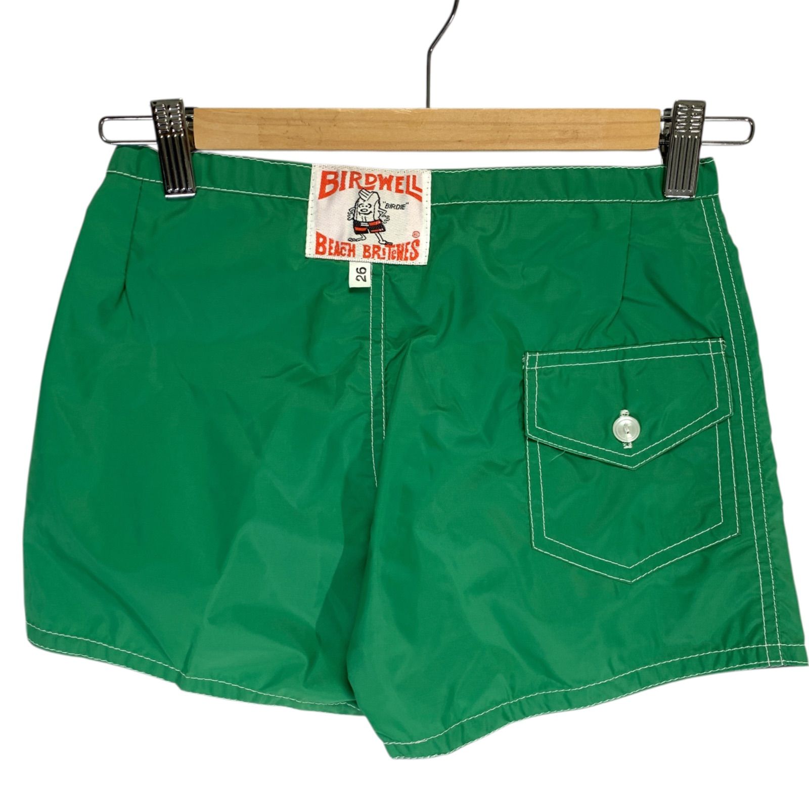 26 ?? BIRDWELL VINTAGE KID’S NYLON BOARD SHORTS rope shorts 子供 キッズ ショーツ 米国製 アメリカ ハーフパンツ 短パン