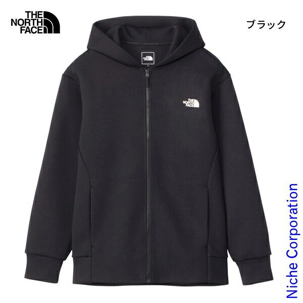 ザ ノース フェイス テックエアースウェットフルジップフーディ メンズ NT62481 K ブラック L