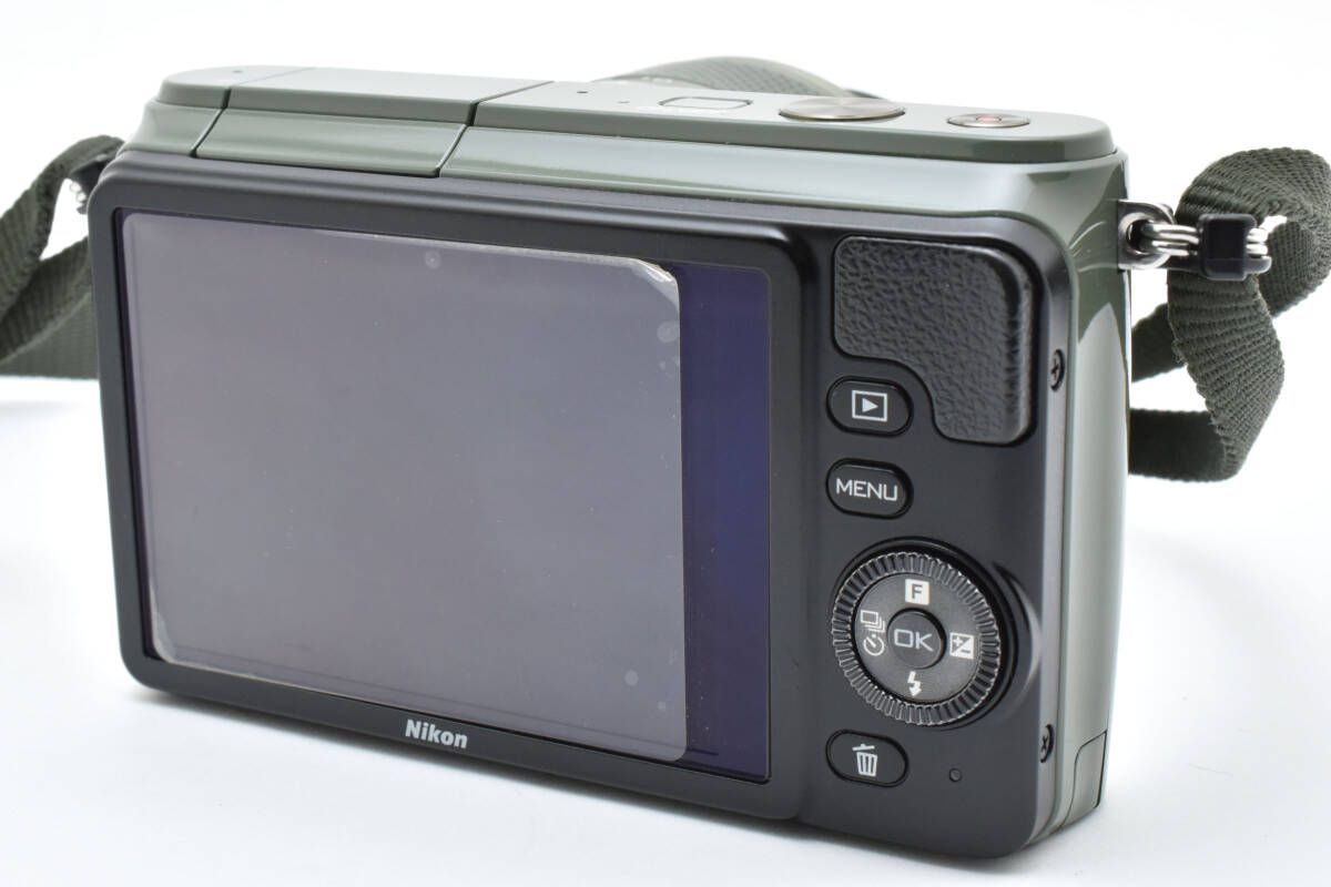  ニコン Nikon 1 S グリーン NIKKOR 10 30 mm F 3 5 6 VR ミラーレス一眼 L 88 6409 ミラーレス一眼 デジタルカメラ