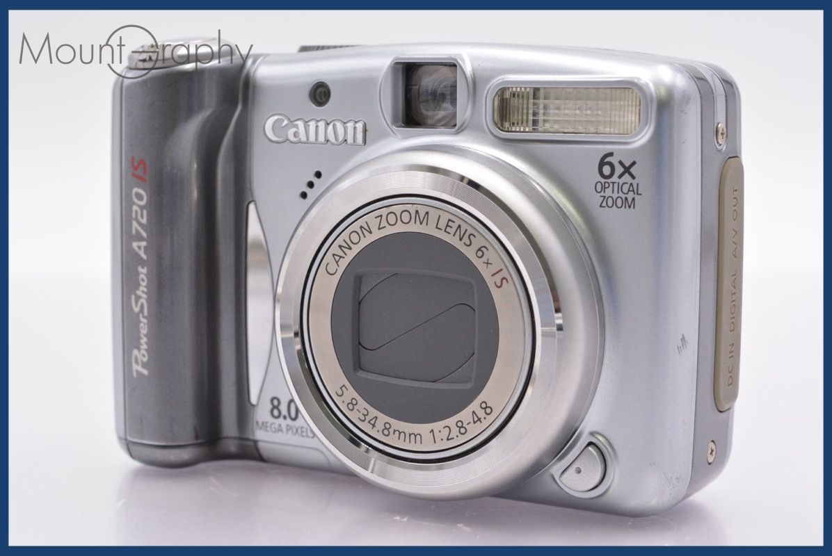 Canon デジカメ PowerShot A720 IS 単３電池式　訳アリ Canon デジカメ PowerShot A720 IS 単3電池式 訳アリ Canon