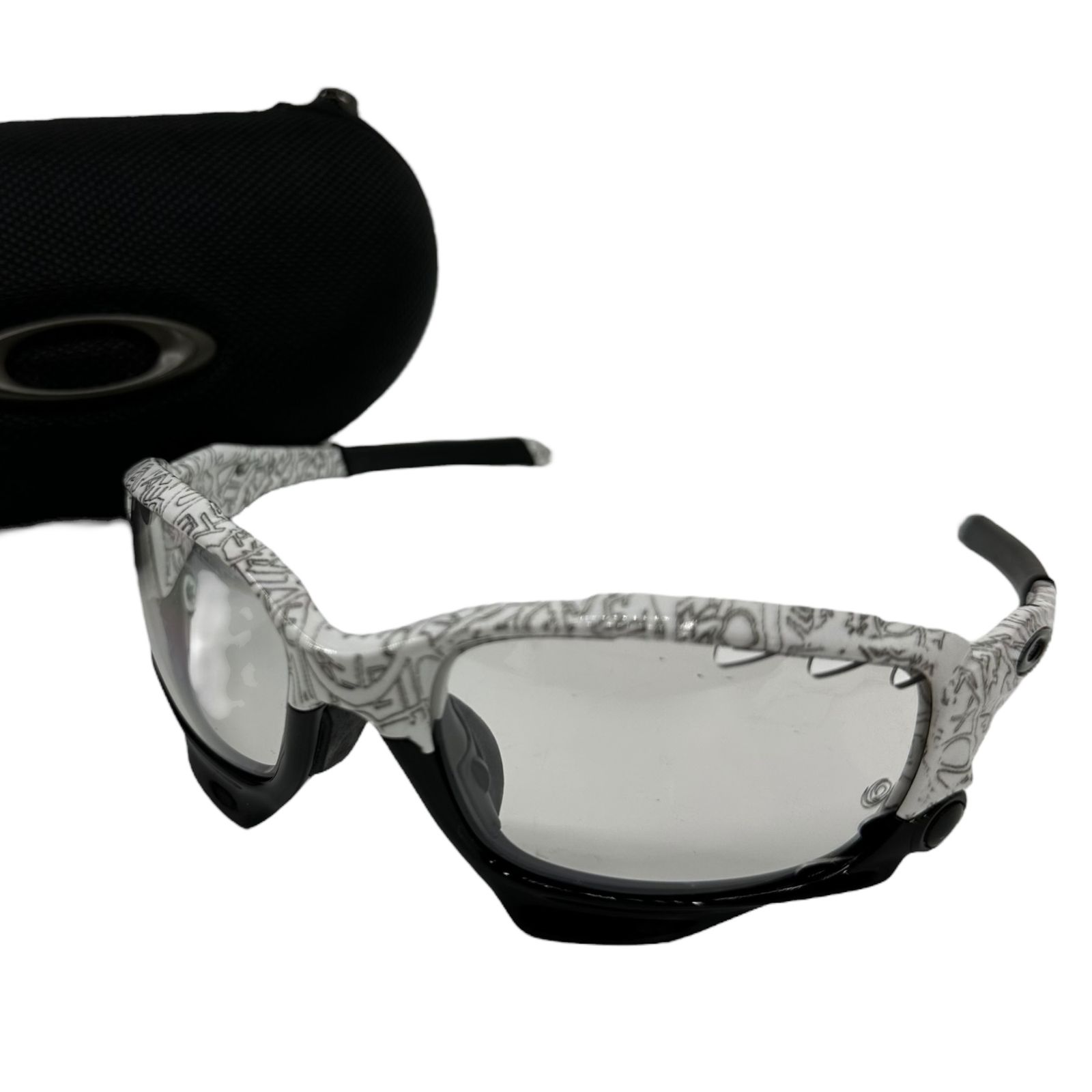 Oakley スポーツ用サングラス ホワイト/ブラック｜Oakley スポーツ