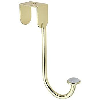 National Hardware MPB168 Over Door Hooks in Brass