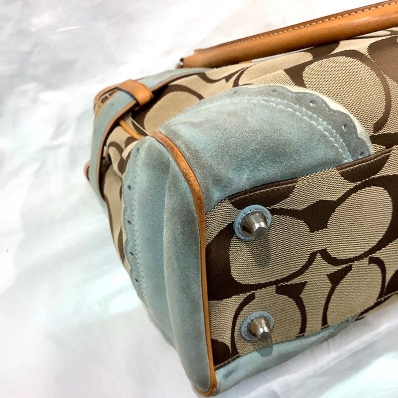 コーチ（COACH） 1490 シグネチャーアプリック キャリオール 熱帯魚 